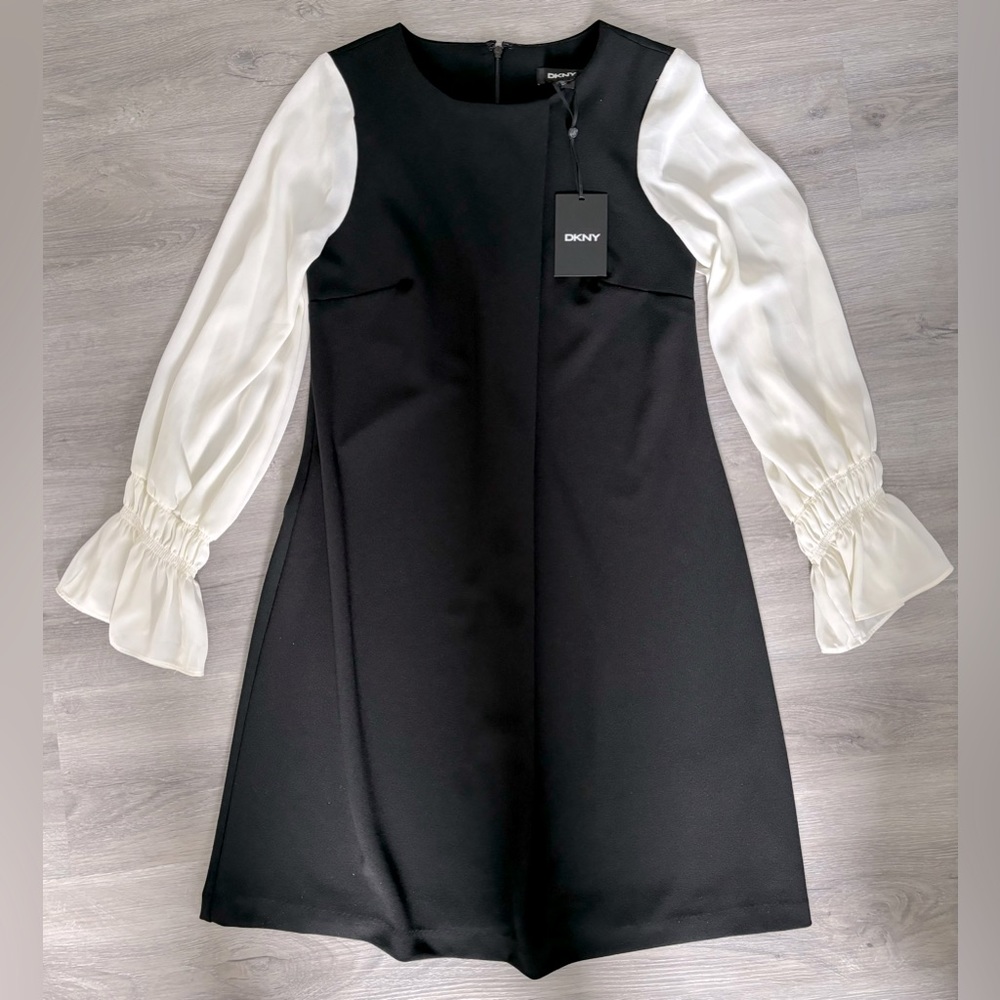 DKNY Black and White Dress - Brand New with Tag. US Size 2.
